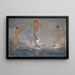 Dans eurhythmique op zee - Ernst Schiess — ingelijst kunstwerk aan de muur
