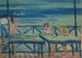 Vissersherberg aan zee - Ernst Schiess — weergave van het kunstwerk