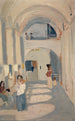 Kasbah tussen 1916 en 1918 - Ernst Schiess — weergave van het kunstwerk