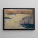 Landschap aan de Kust - Ernst Schiess — ingelijst kunstwerk aan de muur