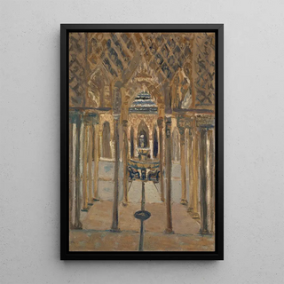 Ernst Schiess - Lwenhof der Alhambra.webp