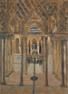 Cour des Lions de l'Alhambra - Ernst Schiess — weergave van het kunstwerk