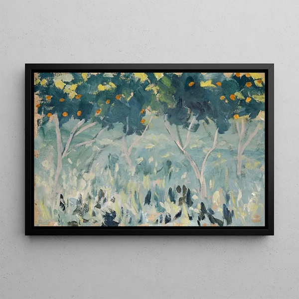 Ernst Schiess - Orange Trees.webp