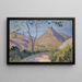 Sentier dans une vallée montagneuse à Majorque - Ernst Schiess — ingelijst kunstwerk aan de muur