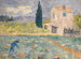 Ferme du Sud avec champ - Ernst Schiess — weergave van het kunstwerk