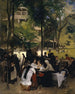 De Chinese toren in de Engelse tuin van München - Ernst Schiess — weergave van het kunstwerk