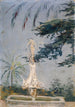 La Fontaine de Neptune à Séville - Ernst Schiess — weergave van het kunstwerk