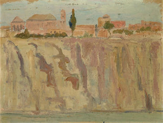 Ernst Schiess - Toledo ber dem Felsufer des Tajo.webp