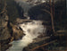 Cascade in de Avers-vallei - Ernst Schiess — weergave van het kunstwerk