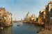 Venetië, uitzicht op het Groot Kanaal - Ernst Stache — weergave van het kunstwerk