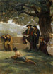 Oude school en nieuw leven - Ernst Stückelberg — weergave van het kunstwerk