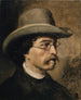 Portrait of the painter Theodor Deschwanden - Ernst Stückelberg — artwork view