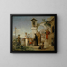Studie voor de dag van Sint Maria - Ernst Stückelberg — ingelijst kunstwerk aan de muur