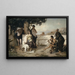 De Marionetten - Ernst Stückelberg — ingelijst kunstwerk aan de muur