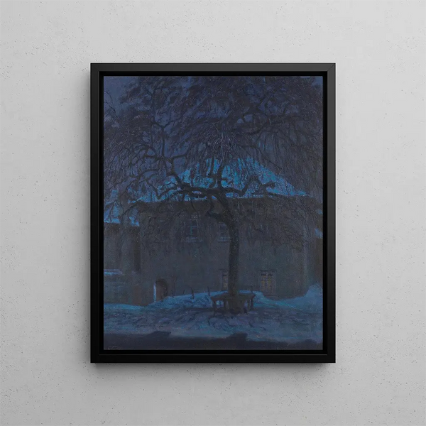 the Sacristy House in Melk - Ernst Stöhr — framed artwork on a wall