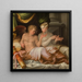 Eros en Psyche - Nicol dell'Abate — ingelijst kunstwerk aan de muur