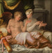 Eros en Psyche - Nicol dell'Abate — weergave van het kunstwerk