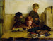 binnen gehouden - Erskine Nicol — weergave van het kunstwerk