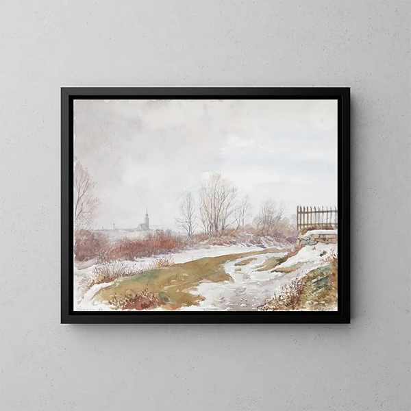 Pilgrim - Erwin Pendl — framed artwork on a wall