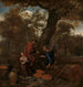 Erysichthon die zijn dochter verkoopt - Jan Steen — weergave van het kunstwerk