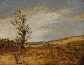 Esaias van de Velde - A View in the Dunes.webp