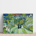 Reproduction of the painting Staircase in Auvers - Vincent van Gogh