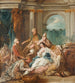 Esther bij haar toilette - Jean-François de Troy — weergave van het kunstwerk