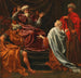 Esther voor koning Ahasveros, Esther 5 12 918 - Duitse school — weergave van het kunstwerk