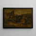 In de loopgraaf - Etienne-Prosper Berne-Bellecour — ingelijst kunstwerk aan de muur