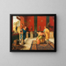 De antiekhandelaar - Ettore Forti — ingelijst kunstwerk aan de muur