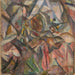Studie kubistisch - Jules Pascin — weergave van het kunstwerk