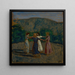 Studie van Ringelreihe - Franz von Stuck — ingelijst kunstwerk aan de muur