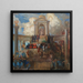 Studie voor L'apothéose van de Kamer van Afgevaardigden van Pennsylvania bij het State Capitol in Harrisburg - Edwin Austin Abbey — wandpresentatie van het kunstwerk
