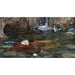 Reproduction of the painting Study for The Nymphs Finding Orpheus's Head - John William Waterhouse