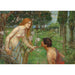Reproductie van het schilderij Studie voor Phyllis en Démophoon - John William Waterhouse