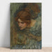 Reproduction of the painting Study for the head of Venus in L'Éveil d'Adonis - John William Waterhouse