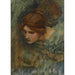 Reproduction of the painting Study for the head of Venus in L'Éveil d'Adonis - John William Waterhouse