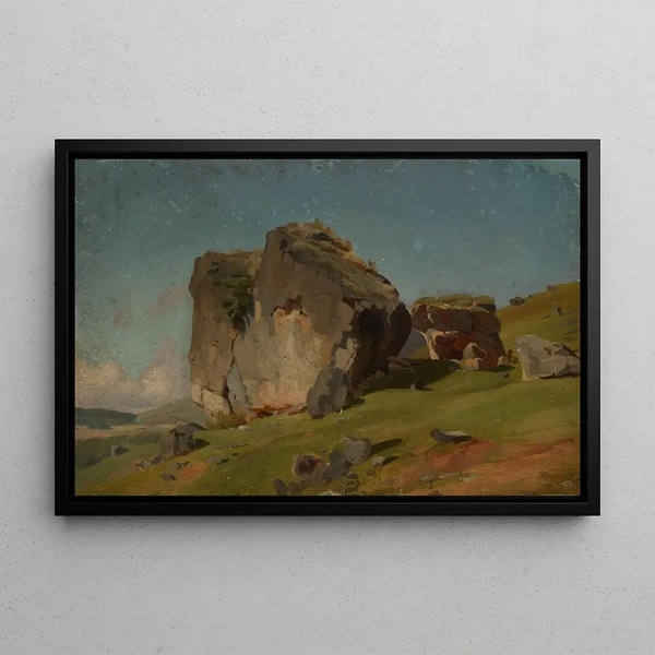 Eugen Bracht - Felsenstudie.webp