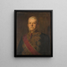 Adolf Fürst Auersperg - Eugen Felix — framed artwork on a wall