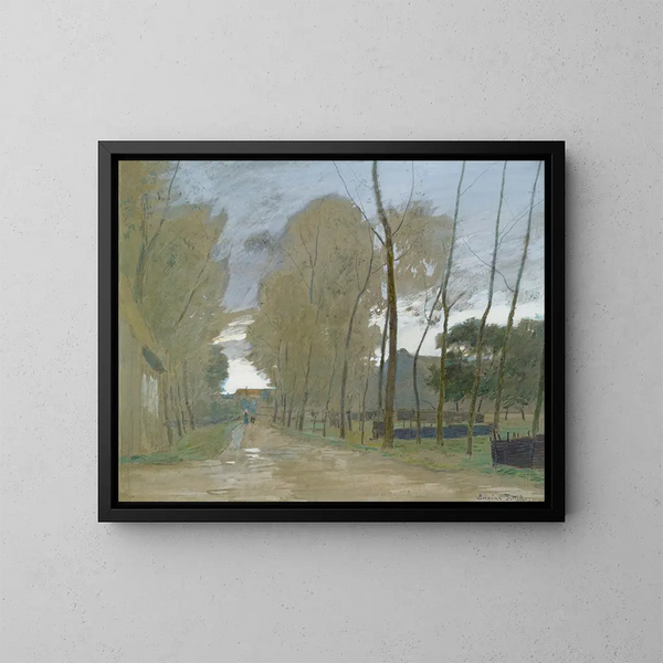 Motif de Bretagne - Eugen Jettel — framed artwork on a wall