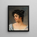 Een mooie Venetiaanse vrouw - Eugen von Blaas — ingelijst kunstwerk aan de muur