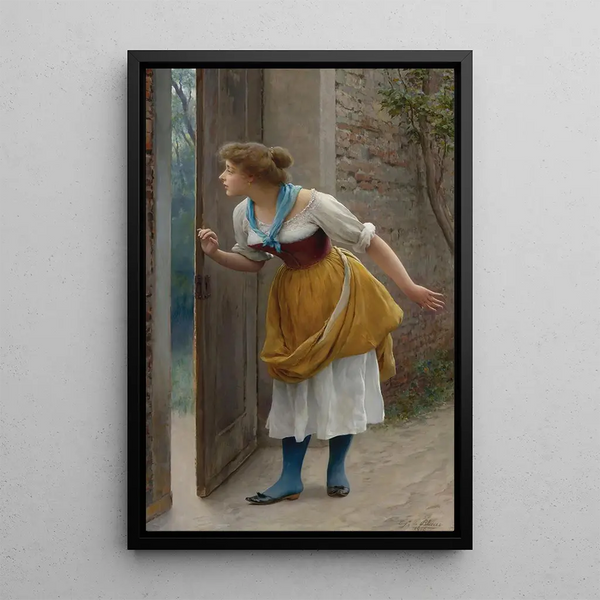 Eugen von Blaas - The eavesdropper.webp