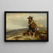 Een jonge herder - Eugène Le Poittevin — ingelijst kunstwerk aan de muur