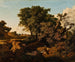 Italiaans landschap - Eugenio Landesio — weergave van het kunstwerk