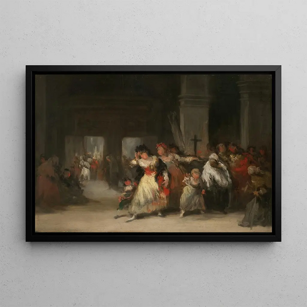 Eugenio Lucas Velzquez - Interior de Iglesia.webp