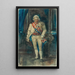 The King Charles IV of Spain - Eugenio Lucas Velázquez — framed artwork on a wall