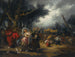 La Procession - Eugenio Lucas Villamil — weergave van het kunstwerk