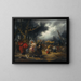 La Procession - Eugenio Lucas Villamil — ingelijst kunstwerk aan de muur