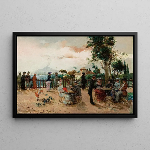 Eugenio Oliva Rodrigo - Refreshment on the Neapolitan Coast.webp