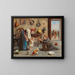 Eerste stappen - Eugenio Zampighi — ingelijst kunstwerk aan de muur